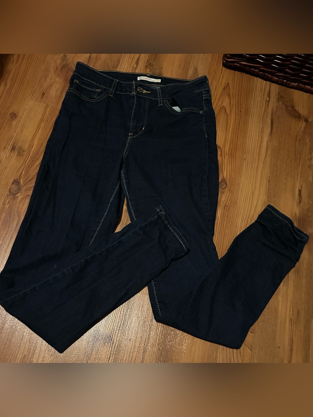 Levi's Women's Dark Indigo Skinny Jeans